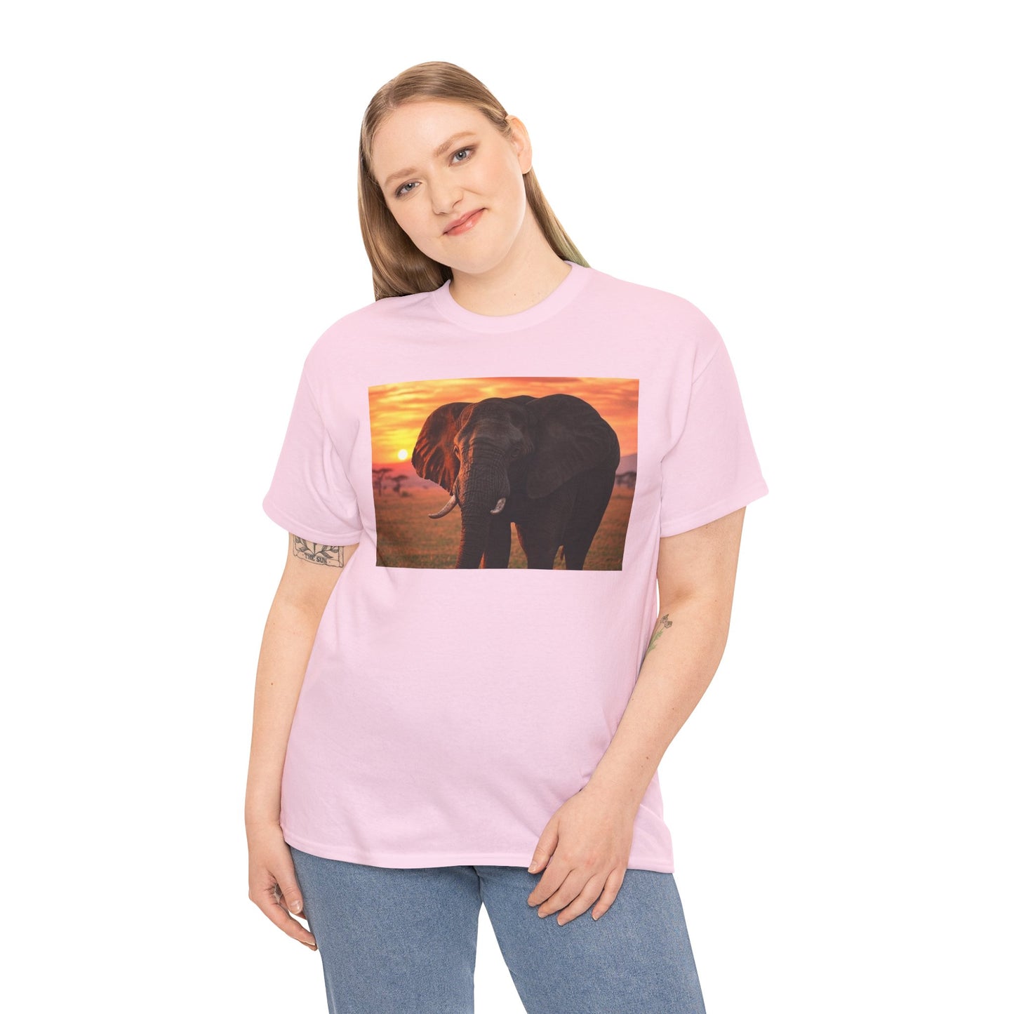 Sunset Elephant T-Shirt