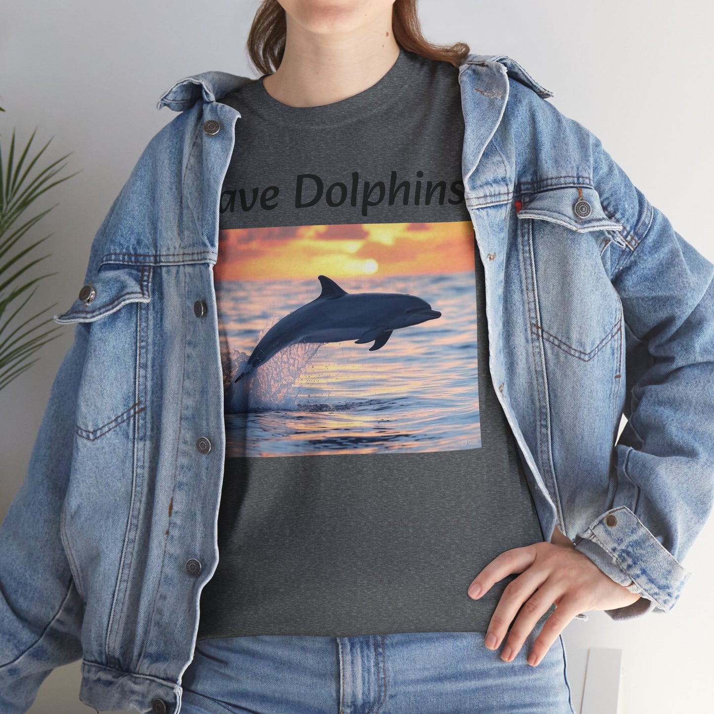 Save Dolphins Awareness T-Shirt (Inspire Your Friends)