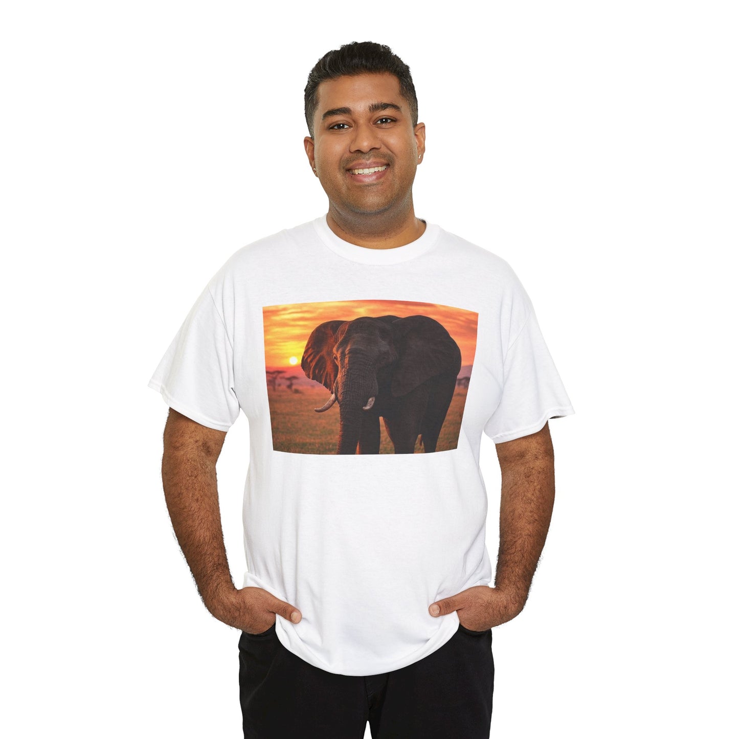 Sunset Elephant T-Shirt