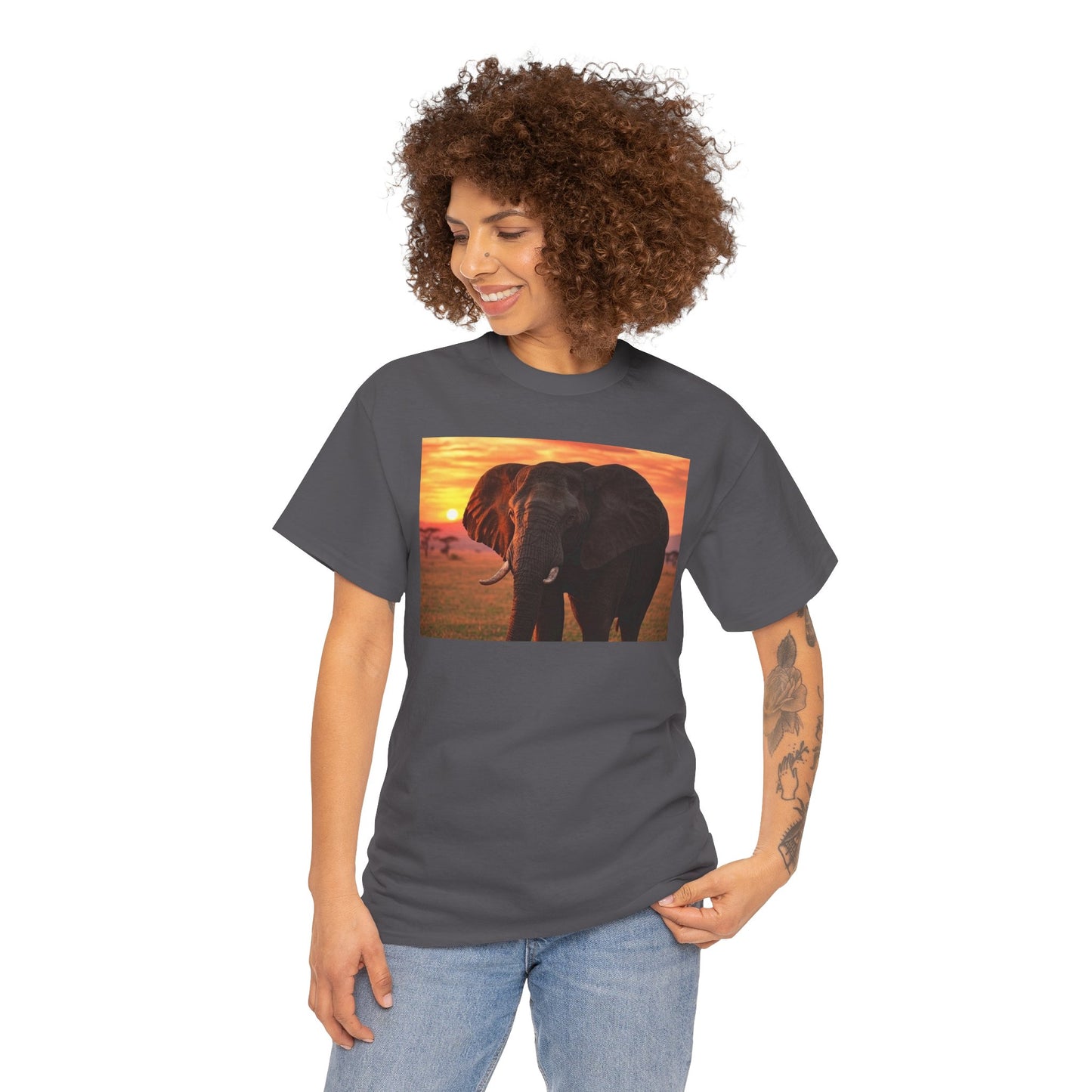 Sunset Elephant T-Shirt