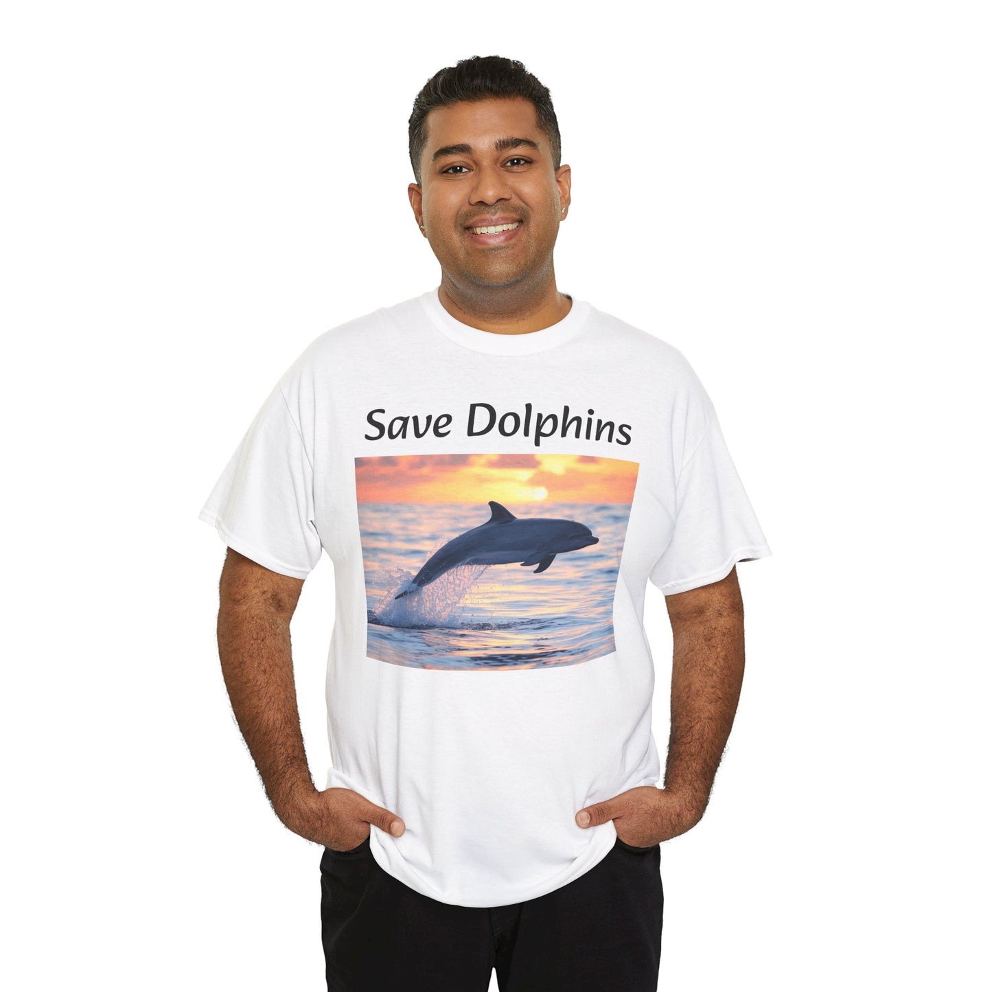Save Dolphins Awareness T-Shirt (Inspire Your Friends)