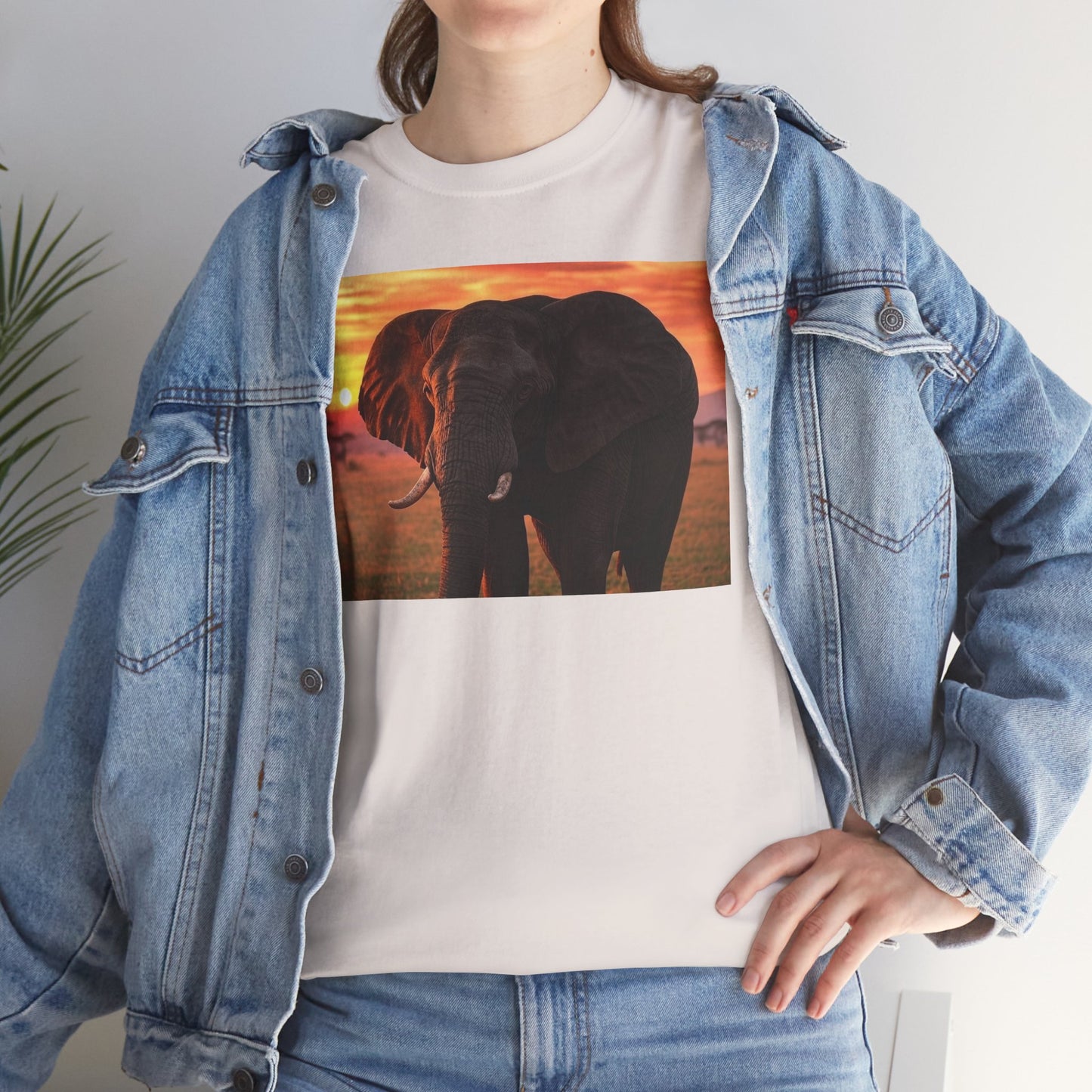 Sunset Elephant T-Shirt